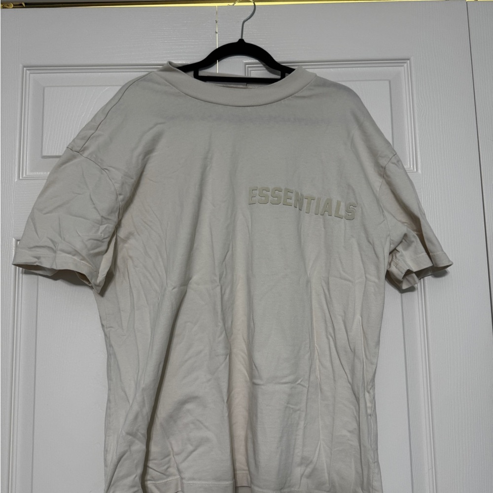 Essentials FOG Men's Cream T-Shirt